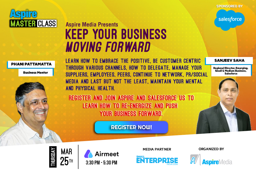 Aspire Masterclass : KEEP YOUR BUSINESS MOVING FORWARD